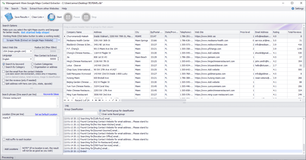 g maps extractor-google maps scraper